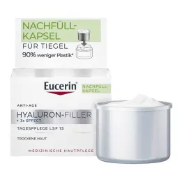 Eucerin Hyaluron-Filler dagkrem for tørr hud med LSF 15, 50 ml