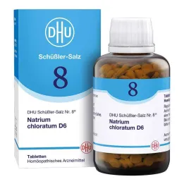 DHU Schüßler salt nr. 8 natriumkloratum D6 tabletter, 900 stk