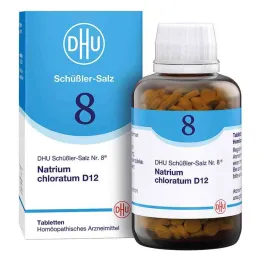 DHU Schüßler salt nummer 8 natriumkloratum D12 tabletter (900 stykker)