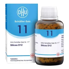 DHU Schüßler salt nr. 11 Silicea D12 tabletter, 900 stk