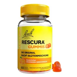 Bach Flowers Original Rescura Gummies Orange, 60 stk
