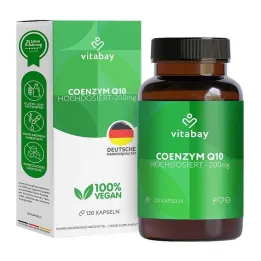 Koenzym Q10 Ubiquinone Complex 200 mg veganske kapsler, 120 stk