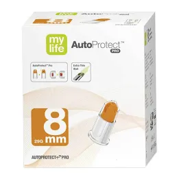 Mylife Autoprotect Pro Safety Pen Nåler 8 mm 29 G, 100 stk