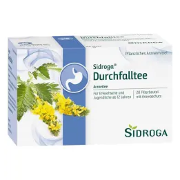 Sidroga diaré tefilterposer (20x1,5 g)