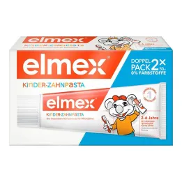 Elmex barnetannkrem 2 - 6 år duopakning, 2x50 ml