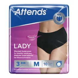 Attends Lady Discreet Underwear 3 M, 10 stk