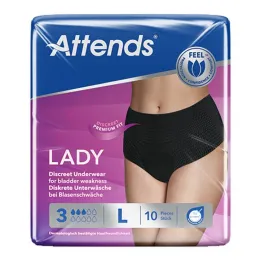 Attends Lady Discreet Undertøy 3 L, 10 stk