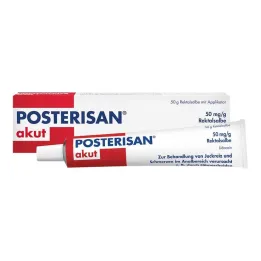 POSTERISAN akutt 50 mg/g rektal salve, 50 g