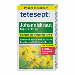 Tetesept Johannesurt 500 mg kapsler, 60 stk
