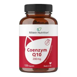 Koenzym Q10 200 mg veganske kapsler, 120 stk