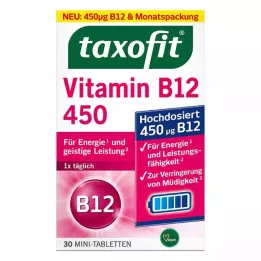 TAXOFIT Vitamin B12 450 µg tabletter 30 stk. Tabletter, 30 stk
