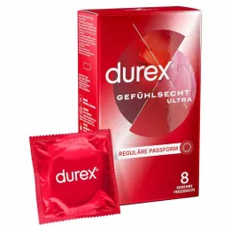 durex® Feel-real Ultra Condoms, 8 stk