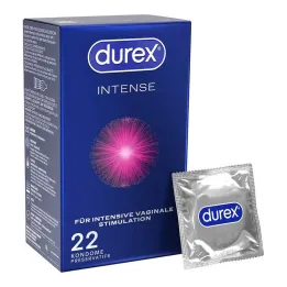 durex® Intense kondomer, 22 stk