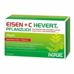 Jern + C Hevert grønnsakskapsler, 60 stk