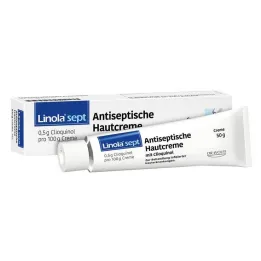 Linola sept antiseptisk hudkrem med clioquinol, 50 g