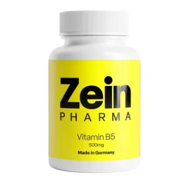 Vitamin B5 pantotensyre 500 mg kapsler, 120 stk