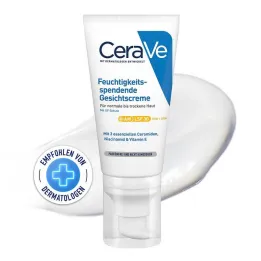 Cerave fuktighetsgivende ansiktskrem SPF 30, 52 ml