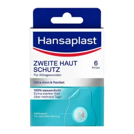 Hansaplast andre hudbeskyttelsesplaster, 6 stk