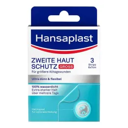 Hansaplast andre hudbeskyttelsesplaster stor, 3 stk