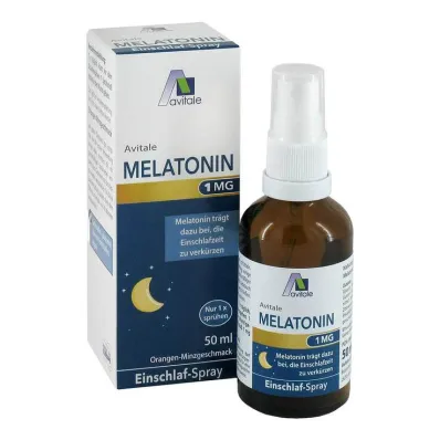 Melatonin 1 mg søvnspray, 50 ml Melatonin 1 mg søvnspray, 50 ml