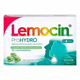 Lemocin Prohydro-sugetabletter, 20 tabletter