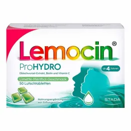Lemocin Prohydro sugetabletter, 50 stk