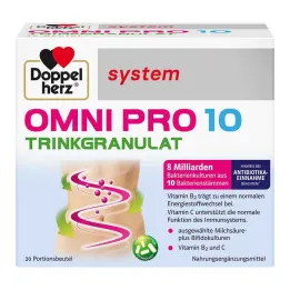 Doppelherz Omni Pro 10 system drikkegranulat, 20 stk