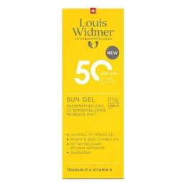 Widmer sun Gel 50 uten P., 100 ml