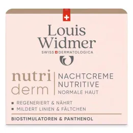 Widmer nutriderm nattkrem Nutritive l.P., 50 ml