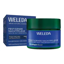 Weleda oppstrammende nattpleie blå gentian & Edelweiss, 40 ml