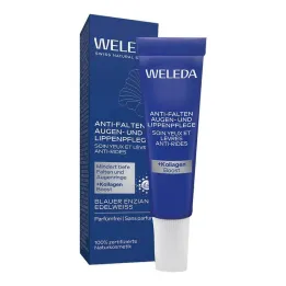 Weleda Anti-rynke øye & Leppepleie Blå Gentian & Edelweiss, 10 ml