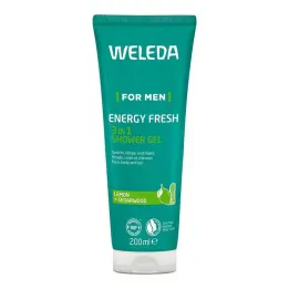 Weleda for Men Energy Fresh 3in1 dusjgelé, 200 ml