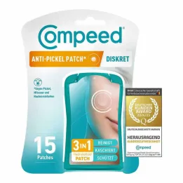 Compeed anti-kvise lapp diskret, 15 stk