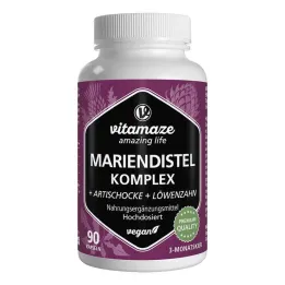 Melketistel kompleks artisjokk + løvetann veg.Kps, 90 stk