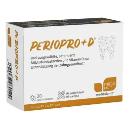 Periopro + D pastiller, 30 stk