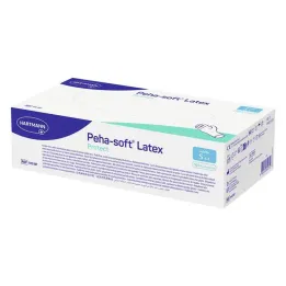 Peha-Soft Latex protect engangsundersøkelseshansker usterile pf S, 100 stk
