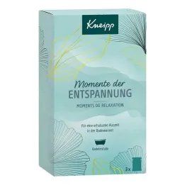 Kneipp-badekrystaller øyeblikk av avslapning gavesett, 3x60 g