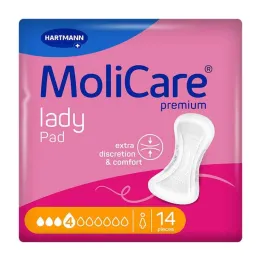 Molicare Premium dame Pad 4 dråper, 14 stk