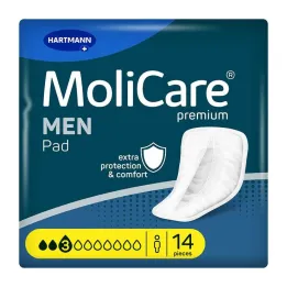 Molicare Premium Men Pad 3 dråper, 14 stk