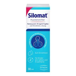 Silomat hostedempende pentoxyverin 19 mg/ml dråper, 30 ml