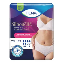 Tena Silhouette Plus L hvit inkontinensbukse, 10 stk