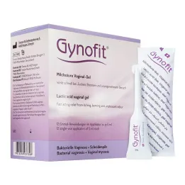 Gynofit vaginal gel med melkesyre, 12x5 ml