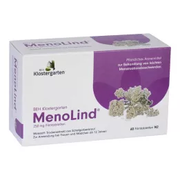 BEH Klostergarten MenoLind 250 mg filmdrasjerte tabletter 60 stykker filmdrasjerte tabletter, 60 stykker