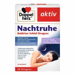 Doppelherz Night Sleep Valerian Sleep Dragees, 30 stk