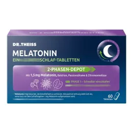 Dr. Theiss Melatonin &amp; sover gjennom tabletter, 60 stk