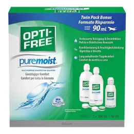 Opti-Free Puremoist Multif. Desinfeksjonsløsning Verdipakke, 690 ml