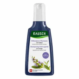 Rausch silver shine shampoo med salvie, 200 ml