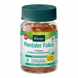 Kneipp Mental Focus Gummies, 30 stk