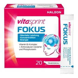 Vitasprint Focus Direct Sticks, 20 stk