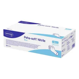 Peha-Soft nitrilblå undersøkelseshansker usterile pf S, 150 stk